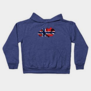 Flag of Norway Kids Hoodie